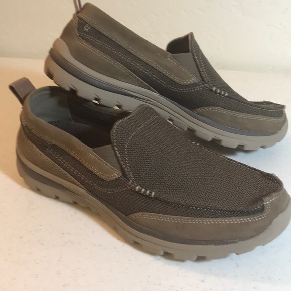 skechers relaxed fit loafers